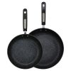 24cm + 28cm Neverstick Frying Pan Set - Image 2