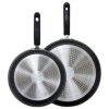 24cm + 28cm Neverstick Frying Pan Set