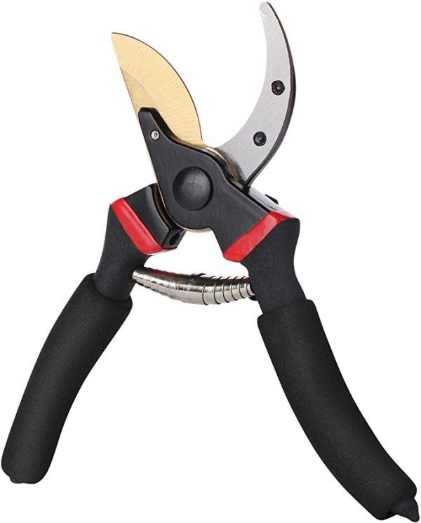 Pruning Shears, Garden Shears, 8" Professional, Garden Scissors, Gardening Shears, Garden Clippers, Bypass Pruners, Garden Shears Pruning, Pruning Scissors, Garden Tools, Garden Supplies