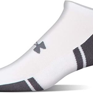 Under Armour Adult Resistor 3.0 No Show Socks, 6-Pairs